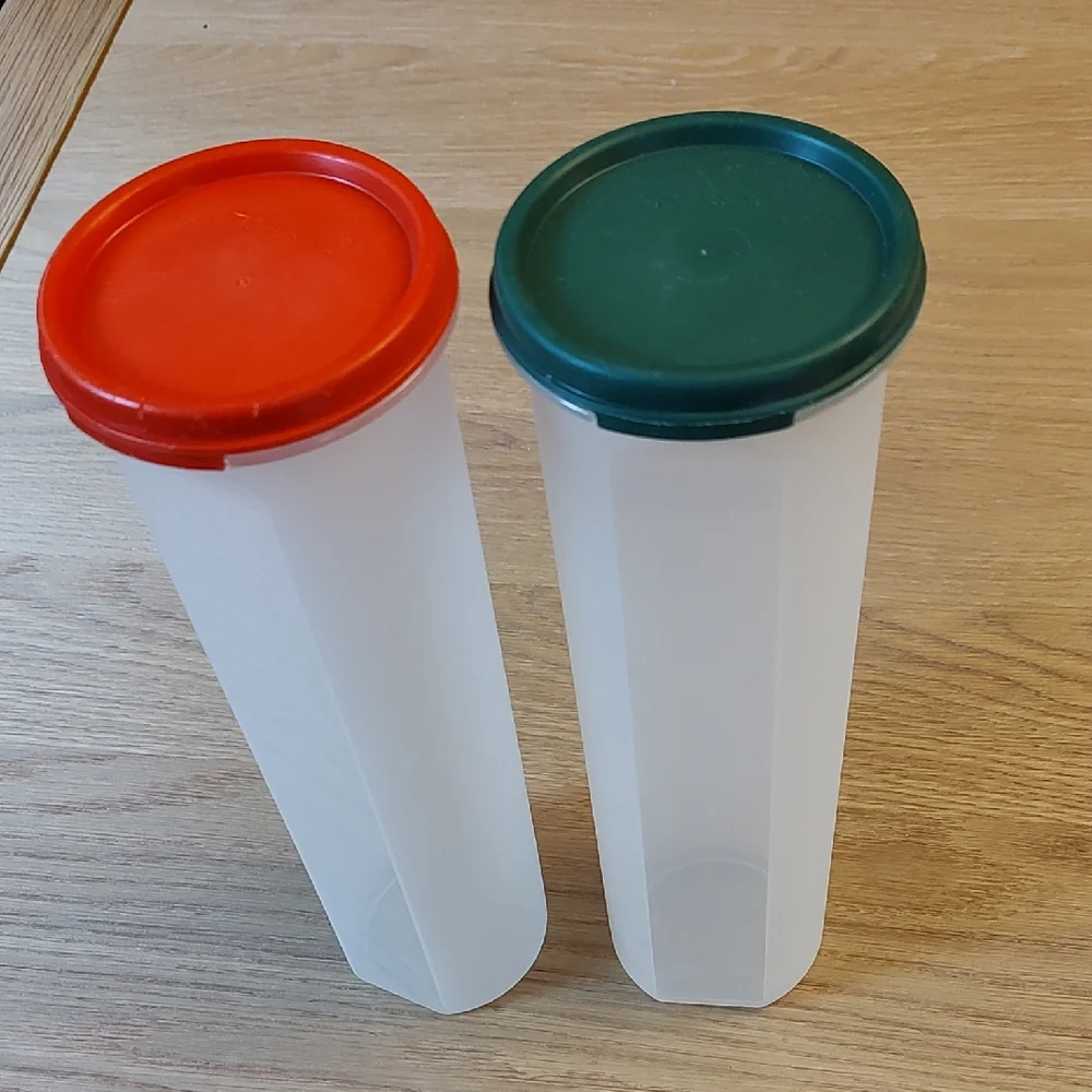 Vintage Tupperware Modular Mates Spaghetti Dispenser Set - Picture 1 of 9